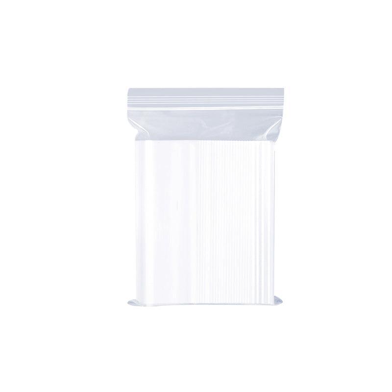 10/100PCS Thick Resealable Ziplock Bags in 12 Sizes Zip Lock Plastic Bags - 4x6cm-100pcs