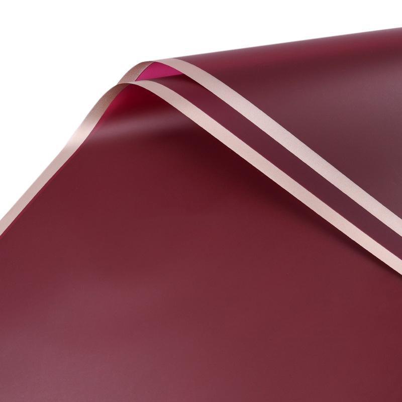 100PCS Waterproof Flower Gift Wrapping Paper Florist Bouquet Craft Packaging - Black