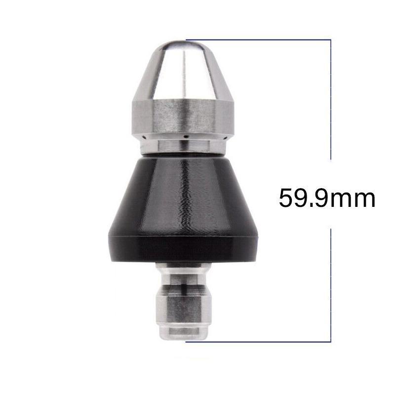 High Pressure Drain 1 Front 6 Nozzle Sewer Pipe Cleaner Rear Jet Pressure Washer