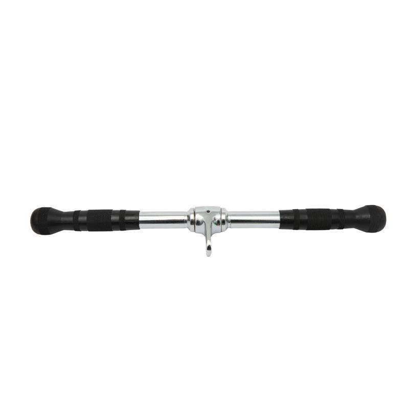Cable Pulley Attachment Tricep Rope V Grip LAT Pull Down Gym Accessory - EZ Curl Pull-Down Bar