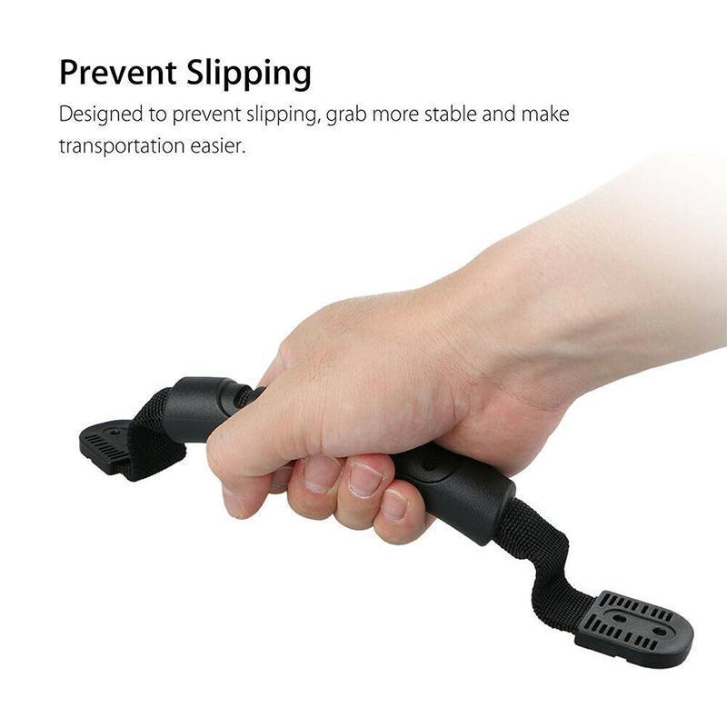 2/4PCS Kayak Canoe Boat Side Mount Carry Handle Webbing Hand Fitting Handlebars - 2PCS
