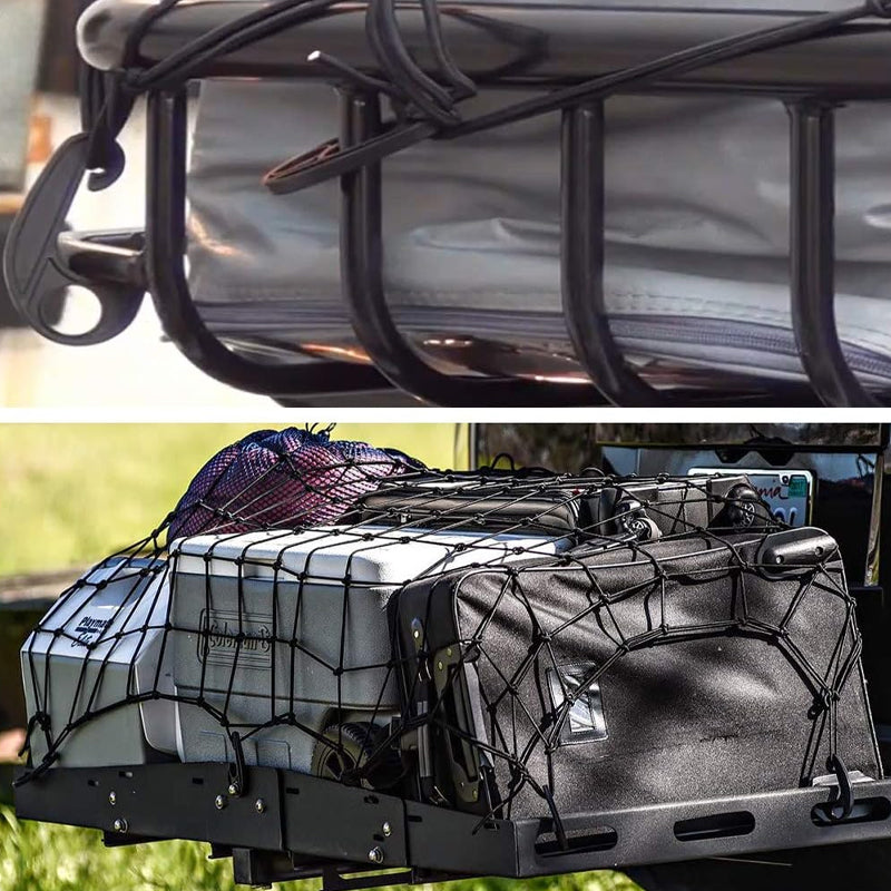 15/30pcs Heavy Duty Luggage Net Hooks Cargo Tie Down Straps Bungee Cord Clips - 15PCS