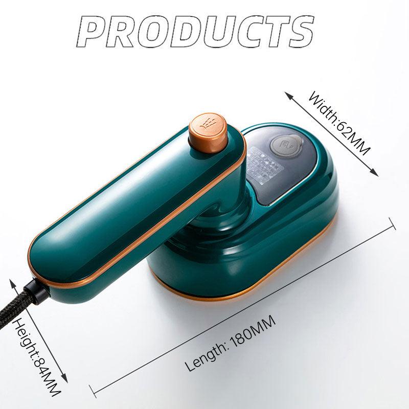 Portable Micro Steam Iron Garment Handheld Mini Clothes Ironing Machine - Green