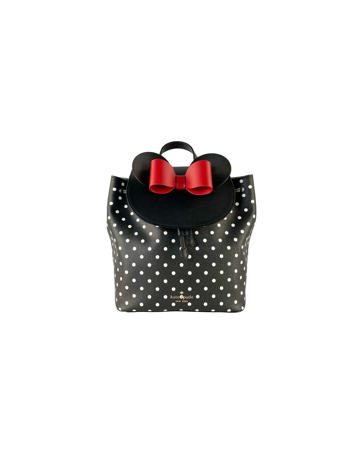 Kate Spade Women&#39;s Disney Minnie Mouse Medium Leather Backpack Bookbag Bag - One Size