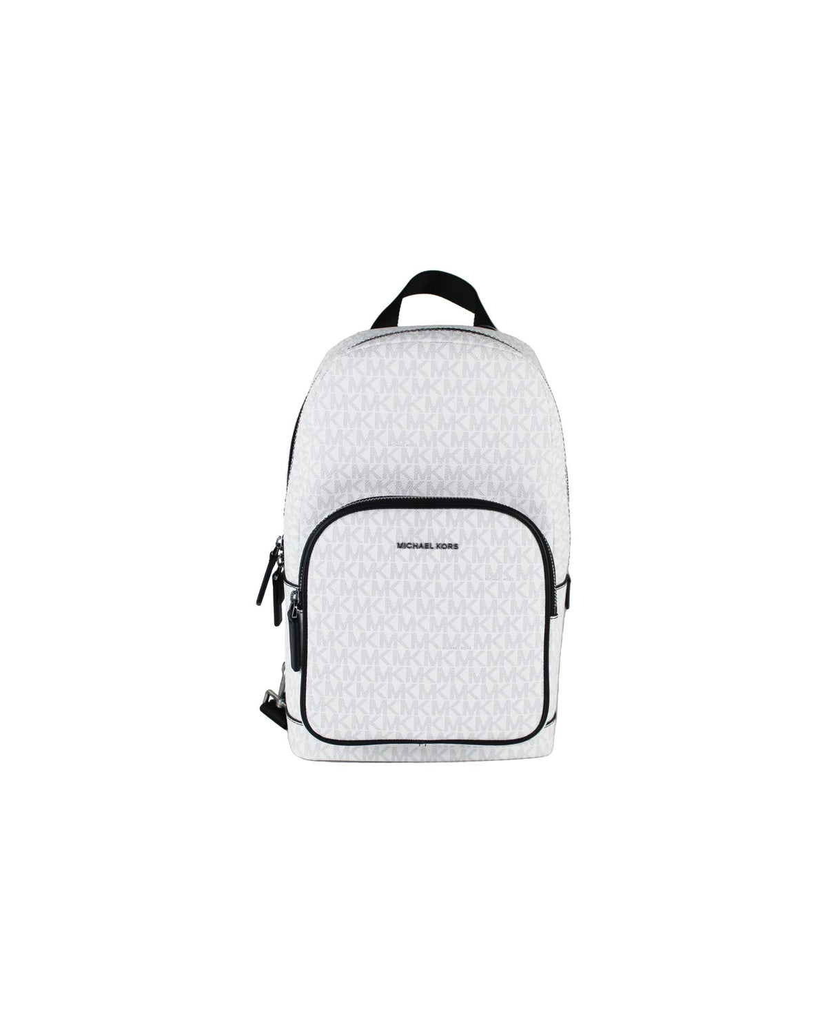 Michael Kors Men&#39;s Cooper Medium White Signature PVC Sling Backpack - One Size