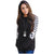 Azura Exchange Animal Print Colorblock Long Sleeve Top - M