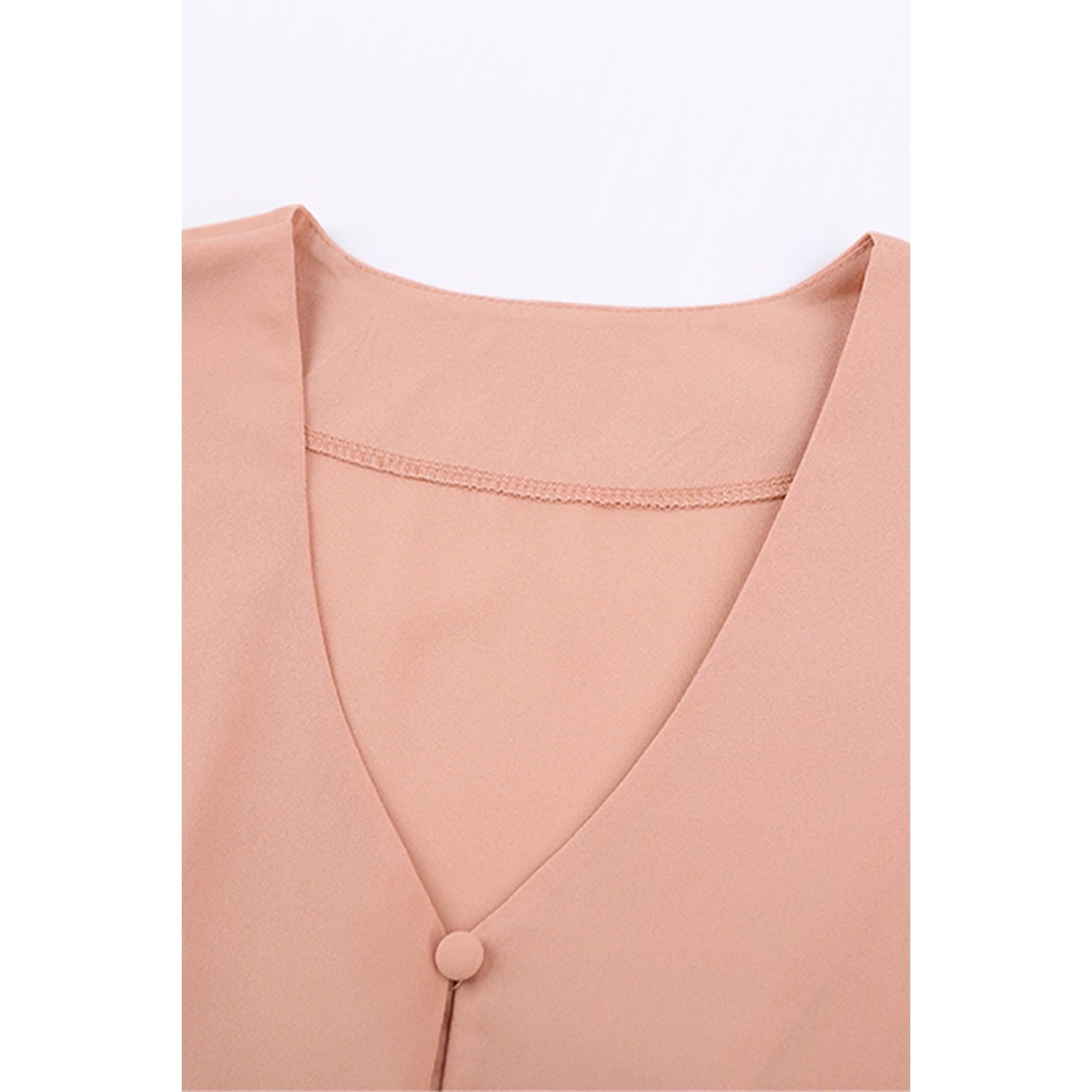 Azura Exchange Button Tie Top - L