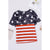 Azura Exchange American Flag Cutout T-Shirt - S