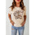 Azura Exchange Western Poker Cards Graphic Print T-Shirt - S