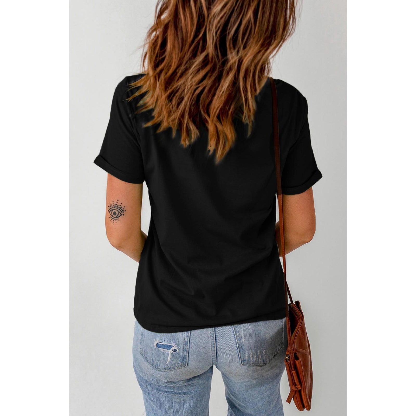 Azura Exchange Heart Print Graphic T-Shirt - XL