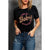 Azura Exchange Barbie Leopard Graphic T-Shirt - M