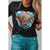 Azura Exchange Animal Head Graphic Western T-shirt - 2XL