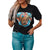 Azura Exchange Animal Head Graphic Western T-shirt - L