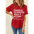 Azura Exchange American Freedom Day Slogan Print T-Shirt - S