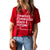 Azura Exchange American Freedom Day Slogan Print T-Shirt - S