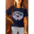 Azura Exchange American Woman Eagle Wing Flag Graphic Tee - M