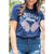 Azura Exchange American Woman Eagle Wing Flag Graphic Tee - S