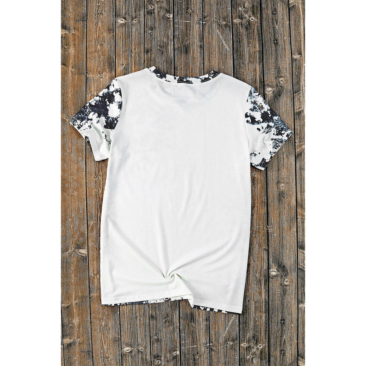 Azura Exchange Dyed Bleached T-Shirt - S
