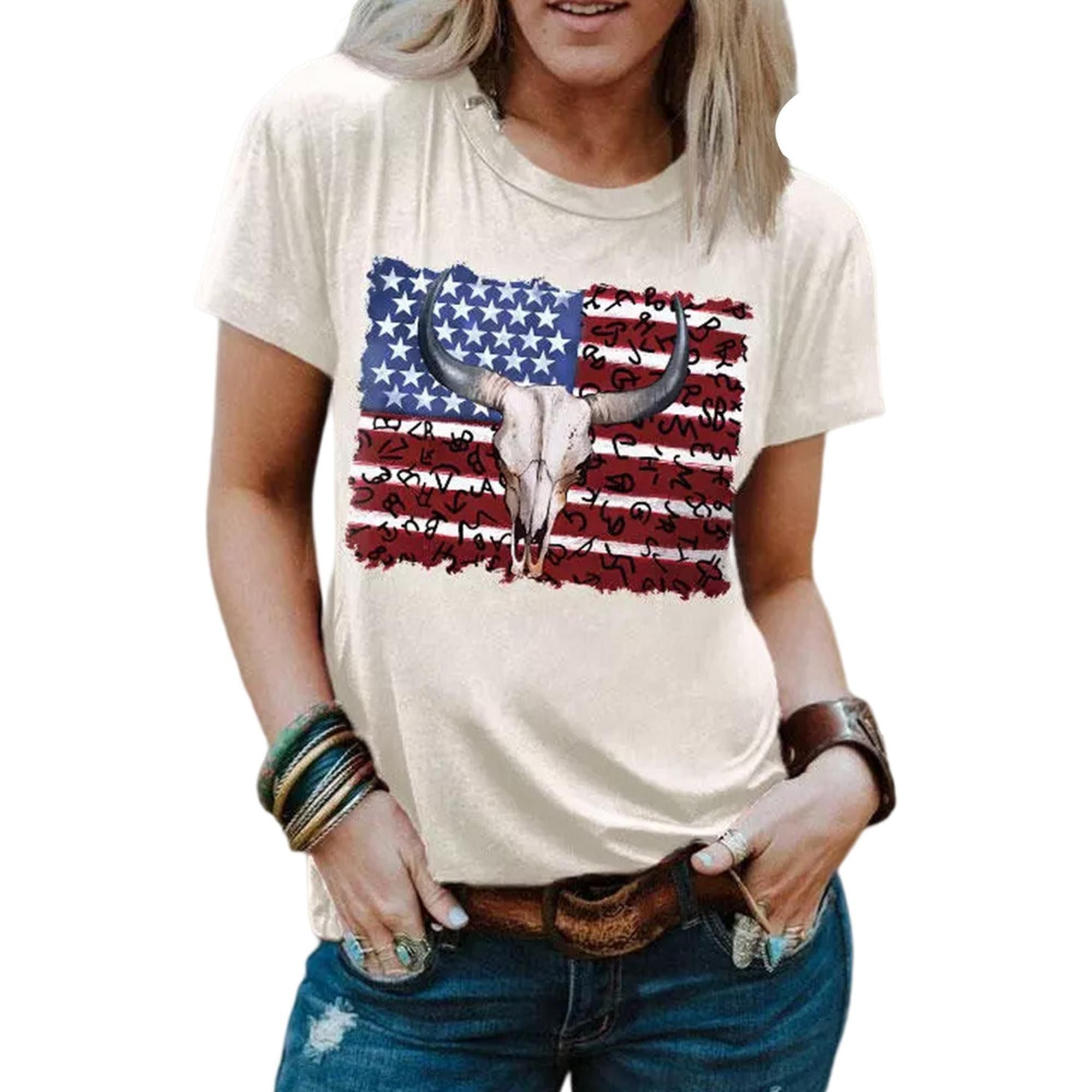 Azura Exchange American Flag Graphic Tee - 2XL