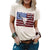 Azura Exchange American Flag Graphic Tee - M