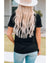 Black FUELED BY iced coffee AND anxiety Graphic Tee - 2XL