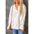 Azura Exchange Batwing Sleeve Henley Hoodie with Pockets - 2XL