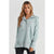 Azura Exchange Batwing Sleeve Pocketed Henley Hoodie - XL