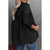 Azura Exchange Batwing Sleeve Hoodie with Pocketed Henley - 2XL