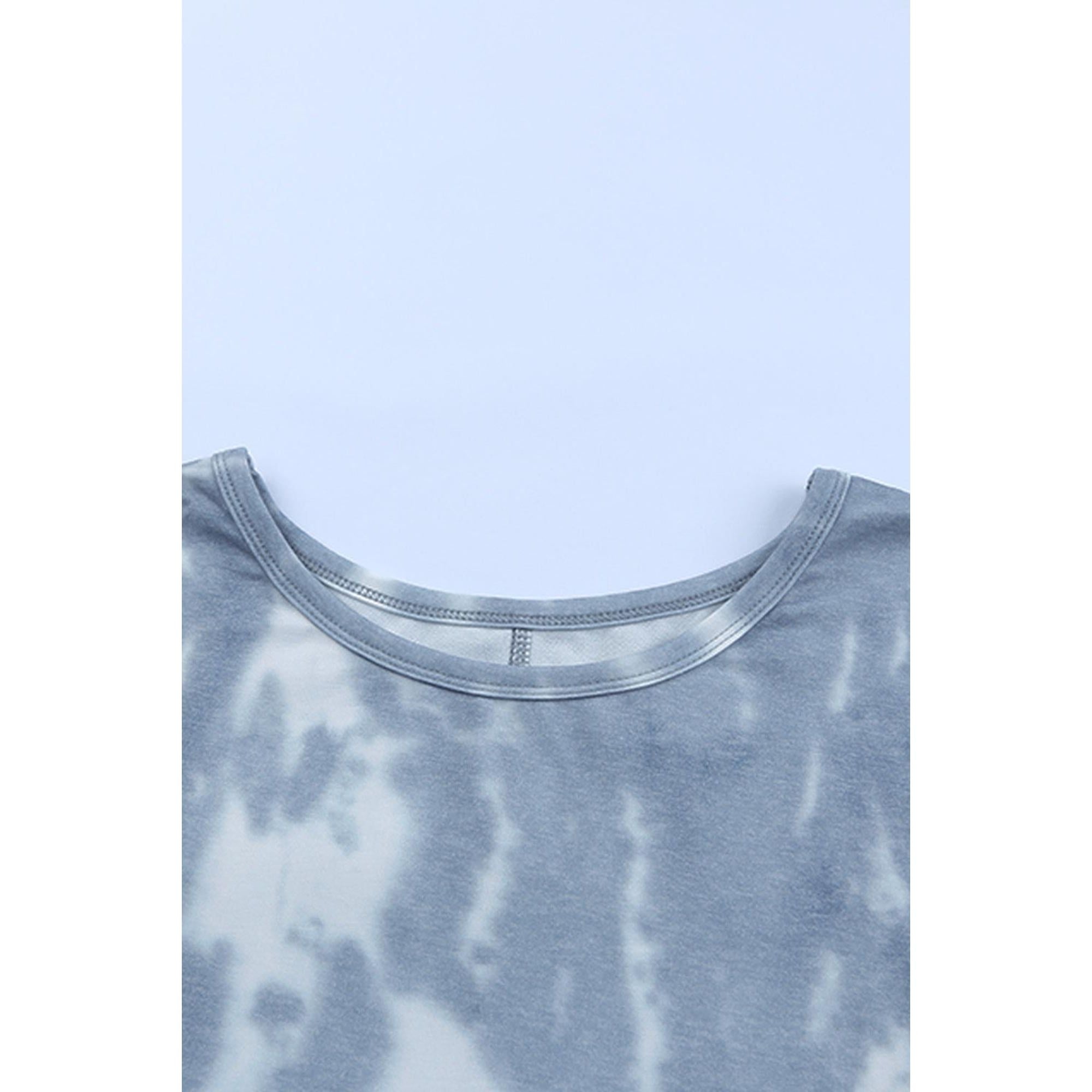 Azura Exchange Bishop Sleeve Tie Dye Sweatshirt - L