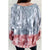 Azura Exchange Bishop Sleeve Tie Dye Sweatshirt - S