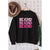 Azura Exchange BE KIND Letter Print Sweatshirt - M