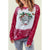 Azura Exchange Bleach Print Long Sleeve Sweatshirt - L