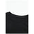 Azura Exchange Black Contrast Stitching Sweatshirt with Slits - M