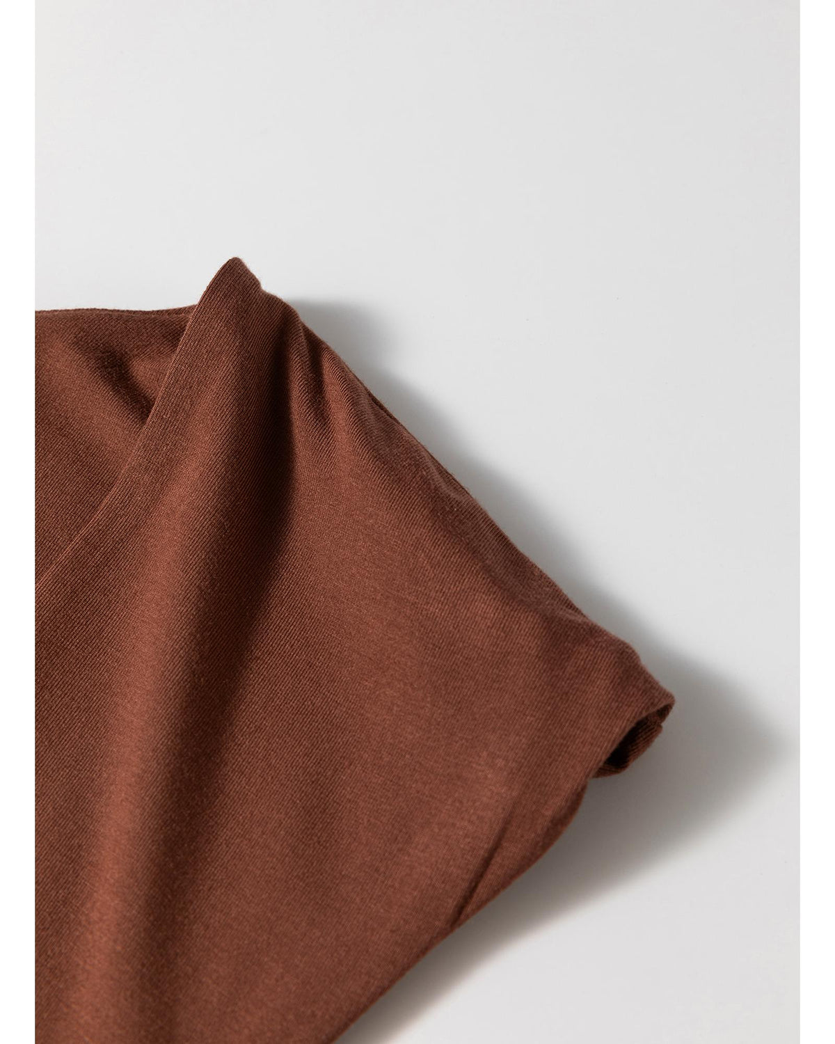 Coffee Solid Color U Neck Slim Fit Tank Top - XL