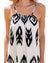 Black Western  Aztec Printed Fashion Vacation Sundress - XL
