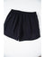 Black Sequined COFFEE Loose Fit Sweatshirt and Shorts Set - XL