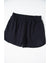 Black Sequined COFFEE Loose Fit Sweatshirt and Shorts Set - XL