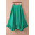 Azura Exchange Asymmetric Flounce Belted Maxi Skirt - M