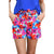 Azura Exchange Belted Floral Print Shorts - 14 US