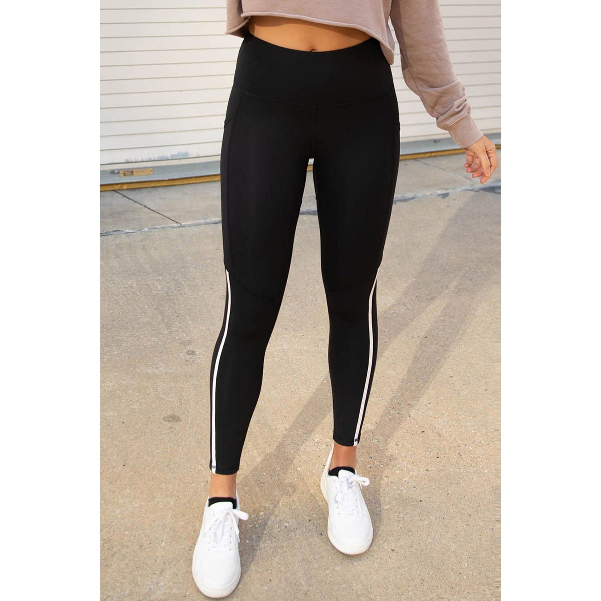 Azura Exchange Ankle Length Butt Lifting High Waist Leggings - L