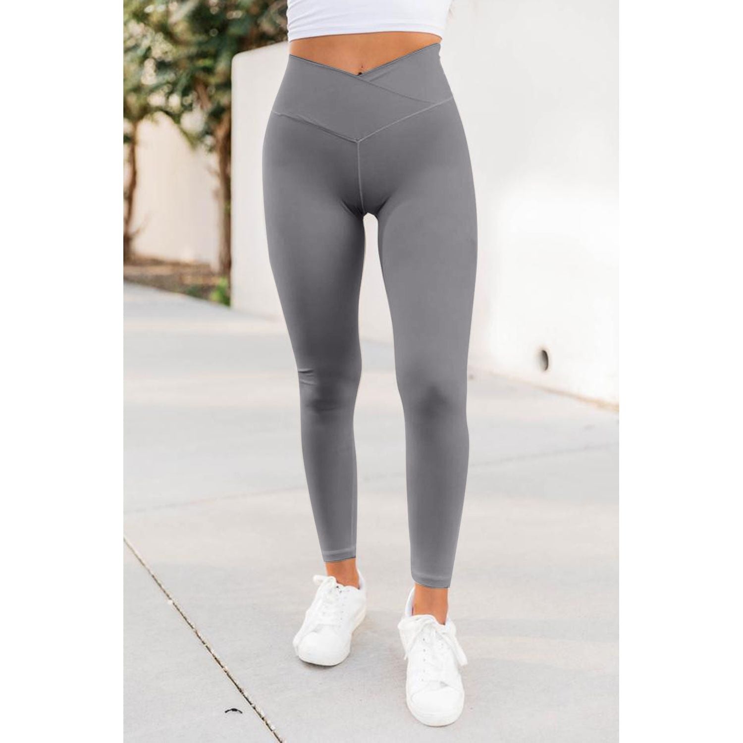 Azura Exchange Arch Waist Sports Yoga Leggings - M