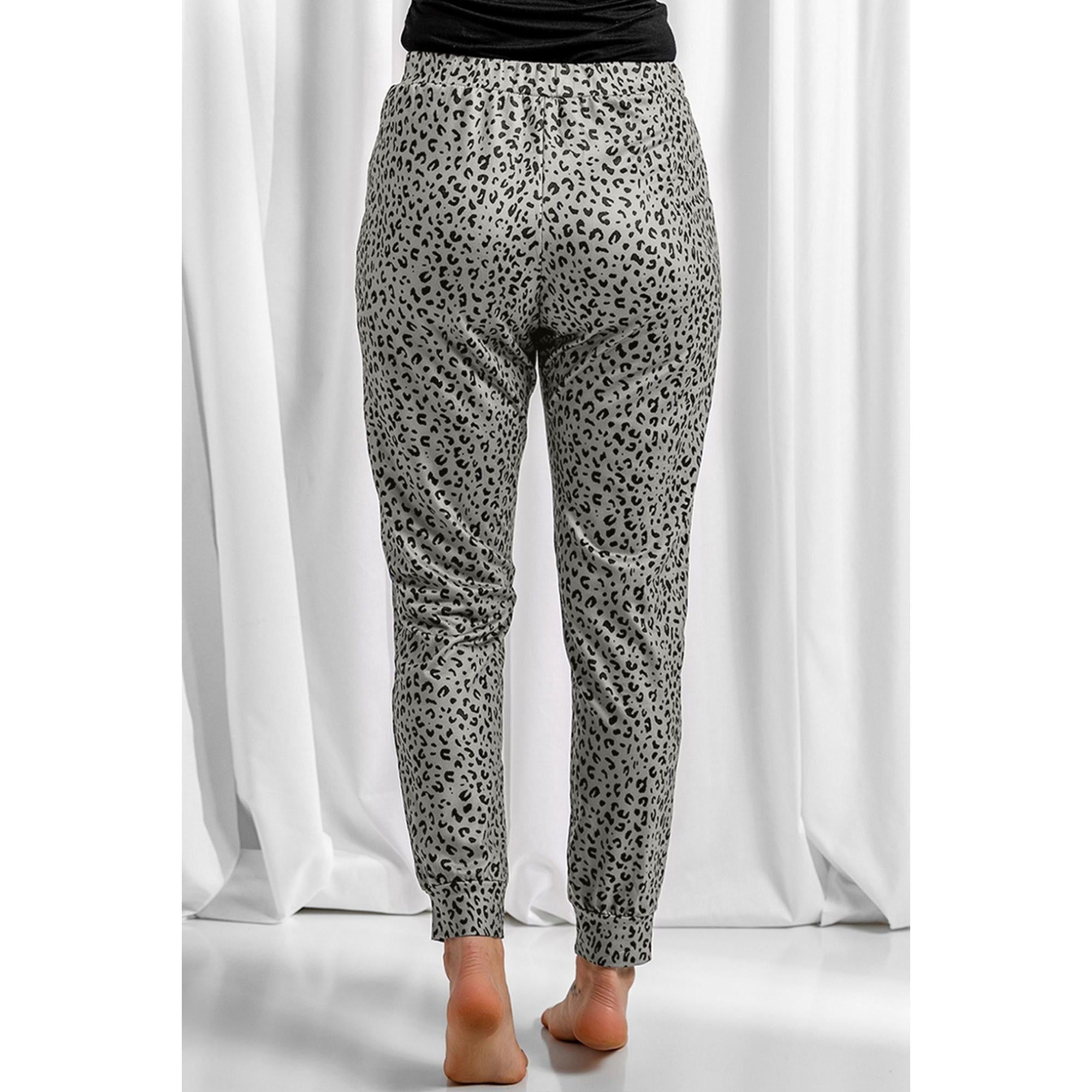 Azura Exchange Breezy Leopard Joggers - XL