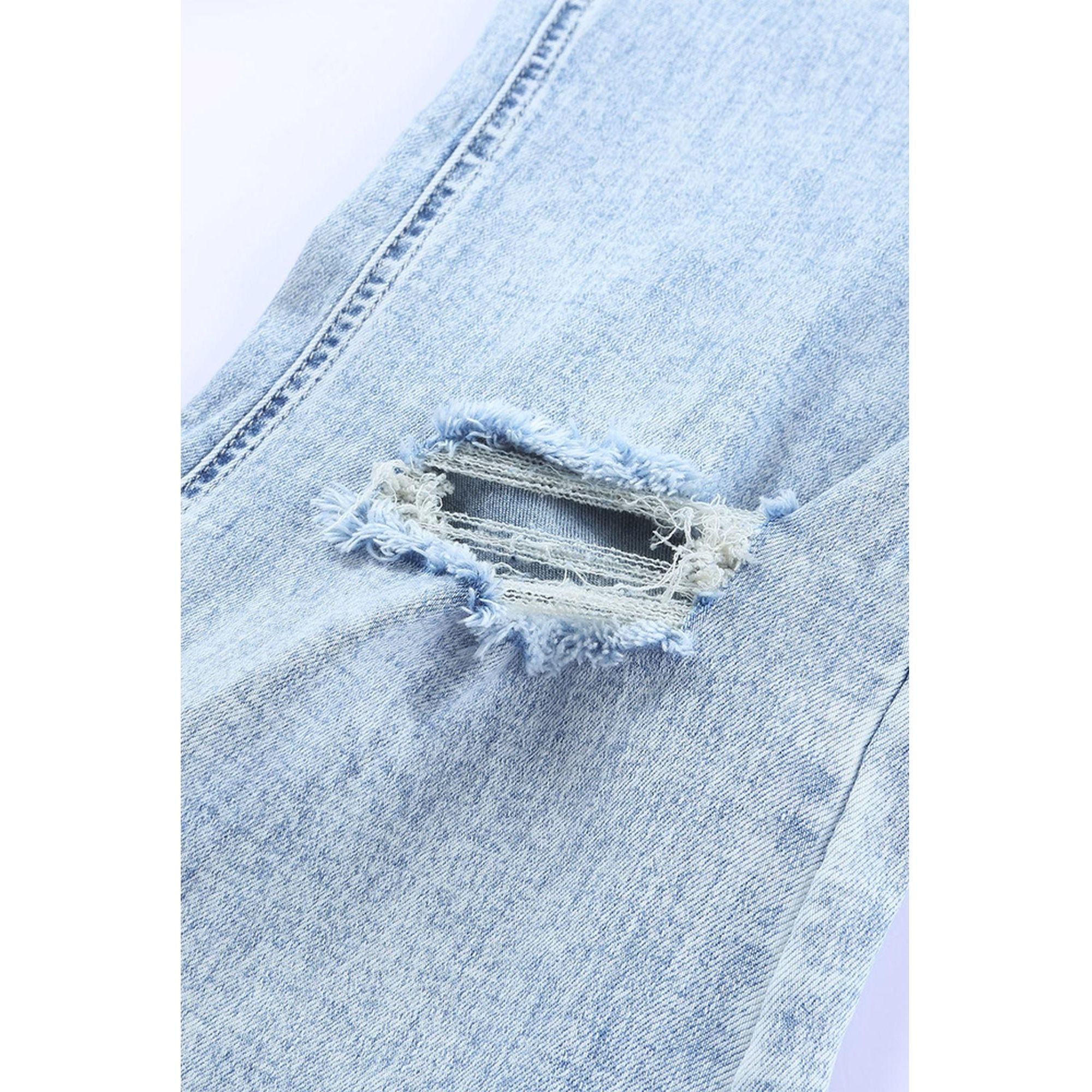 Azura Exchange Acid Wash Flare Jeans - 10 US