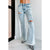 Azura Exchange Acid Wash Flare Jeans - 12 US