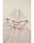 White Corduroy Drawstring Hooded Pocket Zip Up Jacket - XL