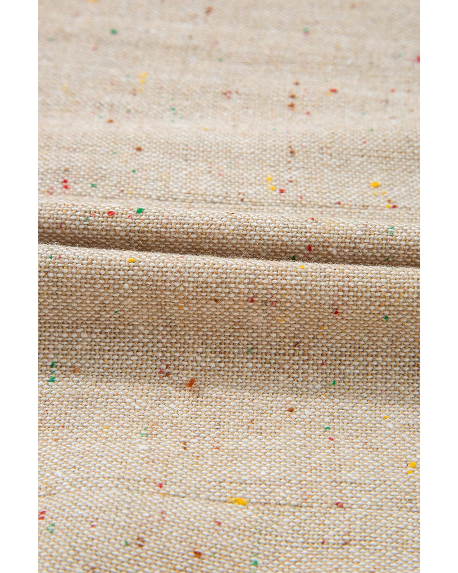 Oatmeal Single Breasted Elegant Suit Jacket - XL