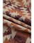 Red Plus Size Western Fashion Aztec Patterned Half Zip High Neck Hoodie - 3X
