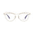 Yohji Yamamoto Women's Gold  Optical Frames - One Size