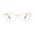 Yohji Yamamoto Women's Gold  Optical Frames - One Size