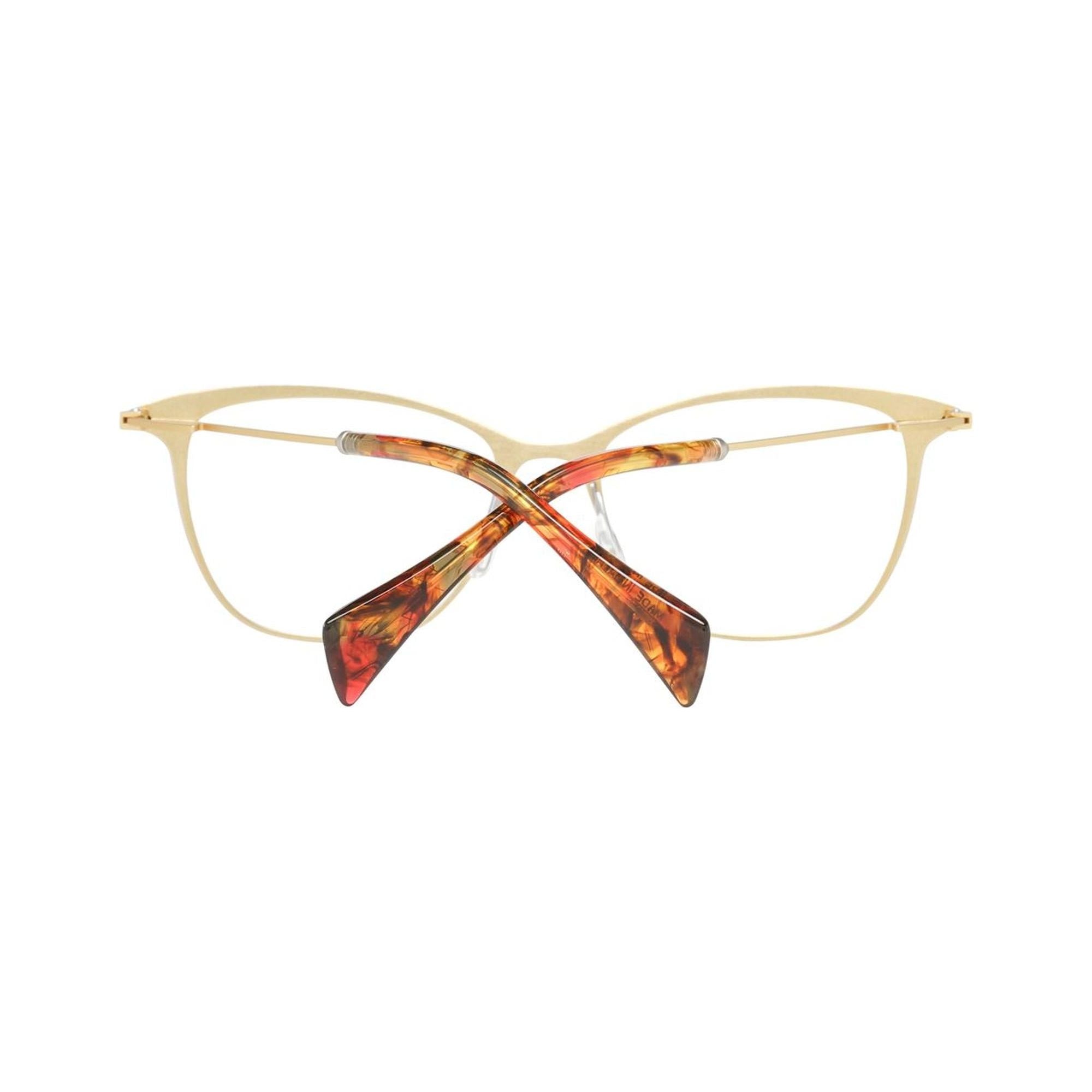 Yohji Yamamoto Women's Gold  Optical Frames - One Size